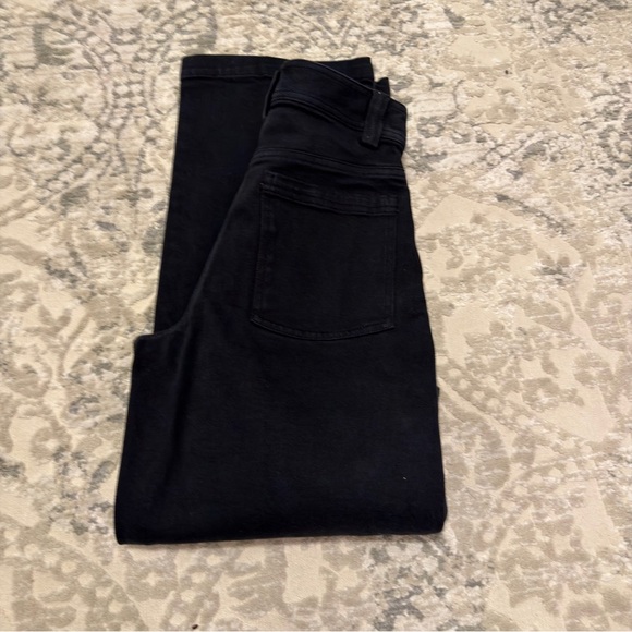 Aritzia Sunday Best Oscar Cargo Black Wide-Leg Denim Pants Size 2 Women’s - Picture 7 of 9